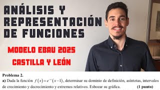 Análisis y Representación de Funciones Modelo EBAU 2025 ¡Todo lo que Necesitas Saberquot 📈🔥 [upl. by Assital]