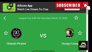 Pirates Vs Hungry Lions Match Scores [upl. by Arelc997]