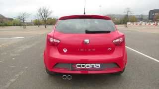 Seat Ibiza FR 14 TSI Performance Exhaust by Cobra Sport Exhausts [upl. by Ilocin120]