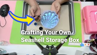 quotSeaside Treasures Crafting Your Own Seashell Storage Boxquot [upl. by Eneroc]