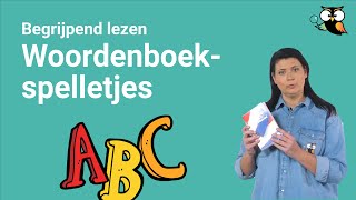 Taalspelletjes met een woordenboek NIEUW [upl. by Sihon]