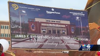 Byrnes High School gets new football stadium [upl. by Enaht51]