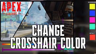 How to Change Crosshair Color in Apex Legends 2024 [upl. by Martinsen]