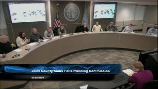 Minnehaha CountySioux Falls Joint Planning Meeting  March 25th 2024 [upl. by Decrem]