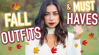 Fall Outfits amp Fall Must Haves Fall 2017 [upl. by Penrod]