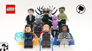 LEGO Thor Ragnarok Custom Minifigure Showcase The Revengers  Hela [upl. by Sarat]