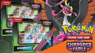 Pokémon TCG Greninja ex Kingdra ex Special Illustration Collection opening [upl. by Ereveniug506]