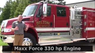 Sunbelt Fire and the Belzoni Mississippi EONE Commercial Pumper [upl. by Yanehc]