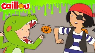 La Fête dHalloween de Caillou  Caillou en Français [upl. by Anailli781]