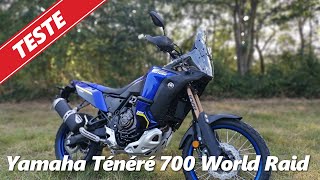 Yamaha Ténéré 700 World Raid  Teste [upl. by Accem]