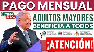 ¡ATENCIÓN💥PAGO EN MENOS DIAS A ADULTOS MAYORES💥 [upl. by Armond668]