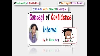 Concept of Confidence Interval and Examples [upl. by Aihseya]