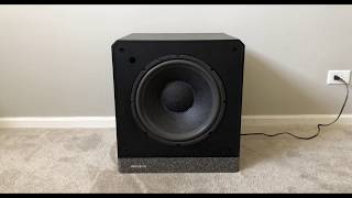 Velodyne FSR15 Home Theater Powered Active Subwoofer [upl. by Reivad444]