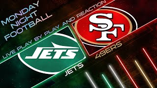 Jets vs 49ers Live Play by Play amp Reaction [upl. by Alhahs514]