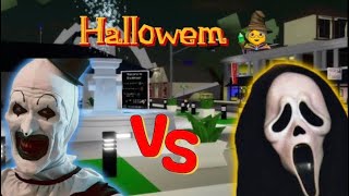 FILME PANICOHALLOWEMroblox brookhaven [upl. by Publus]