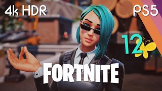 FORTNITE Battle Royale ENVOY Skin Showcase BEFORE YOU BUY PS5 Gameplay 4K HDR 60 FPS [upl. by Yenreit]