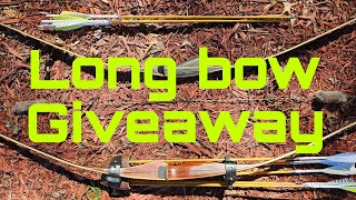 Unboxing  AF archery  90 Amazon longbow  Traditional archery  giveaway [upl. by Aninat207]