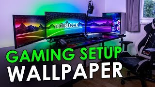 Create an AWESOME Desktop Wallpaper for your Gaming Setup [upl. by Ettenawtna]