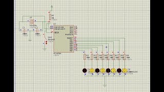 PIC16f84A IC LED BLINKING In Microcontroller PIC C Compiler with Simulation Proteus 7 Part1 [upl. by Aryajay]