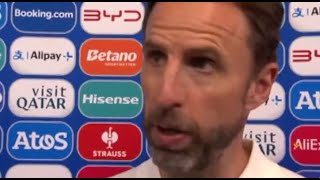 Gareth Southgate Post Match Interview England vs Slovenia 00 [upl. by Leihcar236]