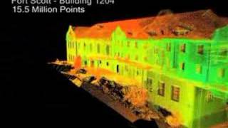 Fort Scott  Building 1204 Scan Animation [upl. by Sheff]