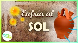 La física del botijo💦  Enfriando al sol [upl. by Kenlay]