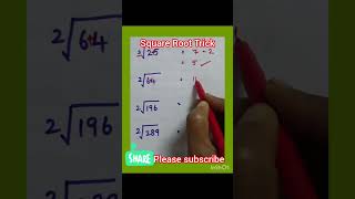 Square Root Trick [upl. by Vale761]