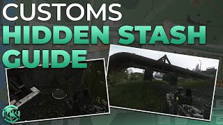 Customs Hidden Stash  Cache Guide  Escape from Tarkov [upl. by Atnauqahs]