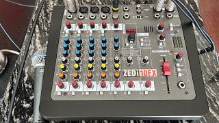 Mixer bãi Allen Heath ZEDi 10fx chỉnh efects rất hay [upl. by Rysler]