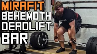 Mirafit Behemoth Deadlift Bar Review [upl. by Gilbertina]