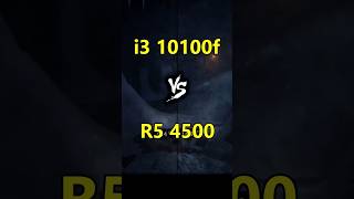 i3 10100f vs Ryzen 5 4500 Test in Games [upl. by Nyleaj]