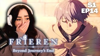 HIMMEL 🥹  Frieren Beyond Journeys End Episode 14 Reaction [upl. by Ynaffad]