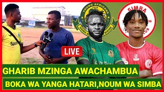 GHARIB MZINGA AUCHAMBUA USAJILI WA BEKI MPYA YANGA BOKA Vs BEKI SIMBA VALENTINO YANGA WAMELAMBA DUME [upl. by Leiria]