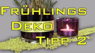 BLUMIGE TISCH DEKO  2 Deko Tipp [upl. by Nace720]