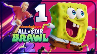 Nickelodeon AllStar Brawl 2 Walkthrough Part 8 PS4 Aang  Azula [upl. by Mahla]