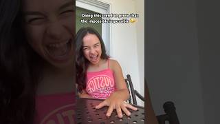 Can you do this 👀🤩 fypシ゚ funny relateble trend fingers hands impossible vacation viral [upl. by Yks702]