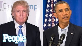 What Does Barack Obama Really Think Of Trump Hes Nothing But A Bullsh—ter  People NOW  People [upl. by Leasim]