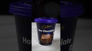 Cadbury Hot Chocolate Recipe  Hot Chocolate ASMR shorts [upl. by Imoian]