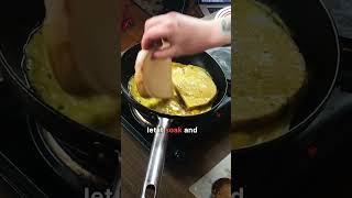 How To Make The Perfect Bread Omelette Breakfast Sandwich Breakfast Eggs Sandwich [upl. by Fara]