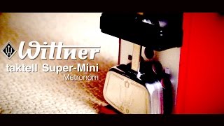 Wittner TAKTELL SUPERMINI metronóm [upl. by Epner]