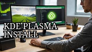 Easy Setup Install KDE Plasma on Linux Mint 22 [upl. by Ecirbaf]