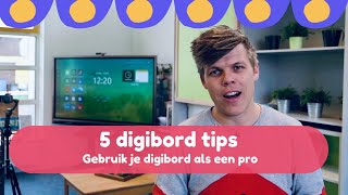 5 tips om alles uit je Digibord te halen  Gebruik je Digibord als een Pro [upl. by Rhee]