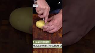 Edu Guedes ensina truque para cozinhar batata no microondas [upl. by Adnahsat]