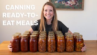 Canning and Preserving Ready to Eat Meals amp More [upl. by Arramat]