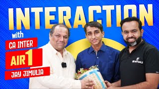 Interaction with AIR1  CA INTER NOV 23 l Jay Jimulia [upl. by Lorrie]