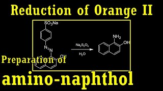 OLD CLASSIC 2  Reduction of Orange II with sodium dithionite [upl. by Notlew954]