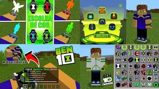 TOP 7 ADDON DO BEN 10 PARA MINECRAFT [upl. by Bloem767]