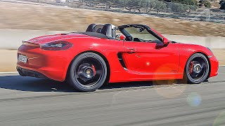 2015 Porsche Boxster GTS • Amazing Exhaust Sound  Test Drive [upl. by Harmonia]