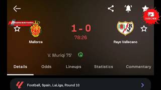 Vedat Muriqi Goal Mallorca vs Rayo Vallecano 10 Goals and Extended Highlights [upl. by Adabel]