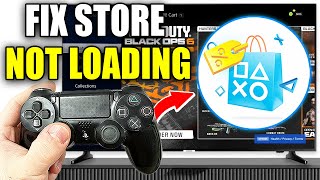 How To Fix PlayStation Store Not Loading Or Slow On PS4  Easy Guide [upl. by Luemas]